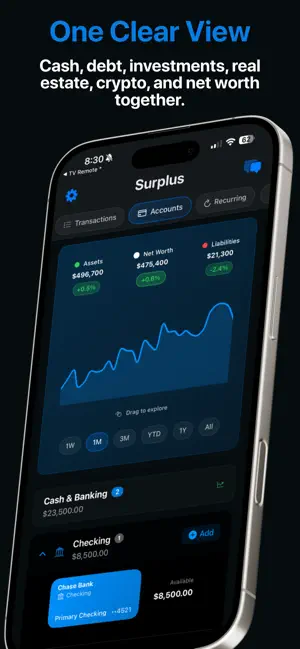Surplus Budget & Money Tracker screenshot 4