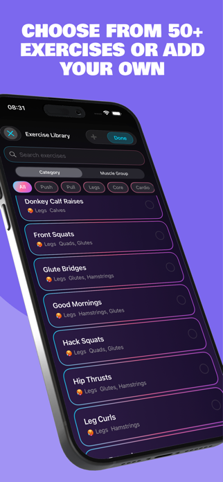 FitFlow: Workout Tracker Screenshot 5 of 5