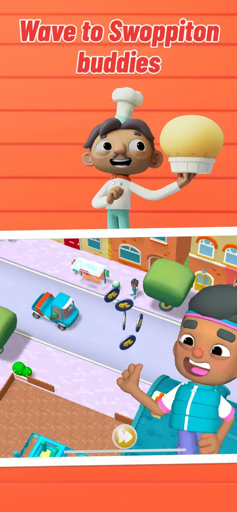 Mojo Swoptops Saves the Day - Games App | MWM
