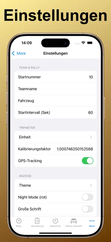 OldTimer Rally Timer screenshot 7 of 9