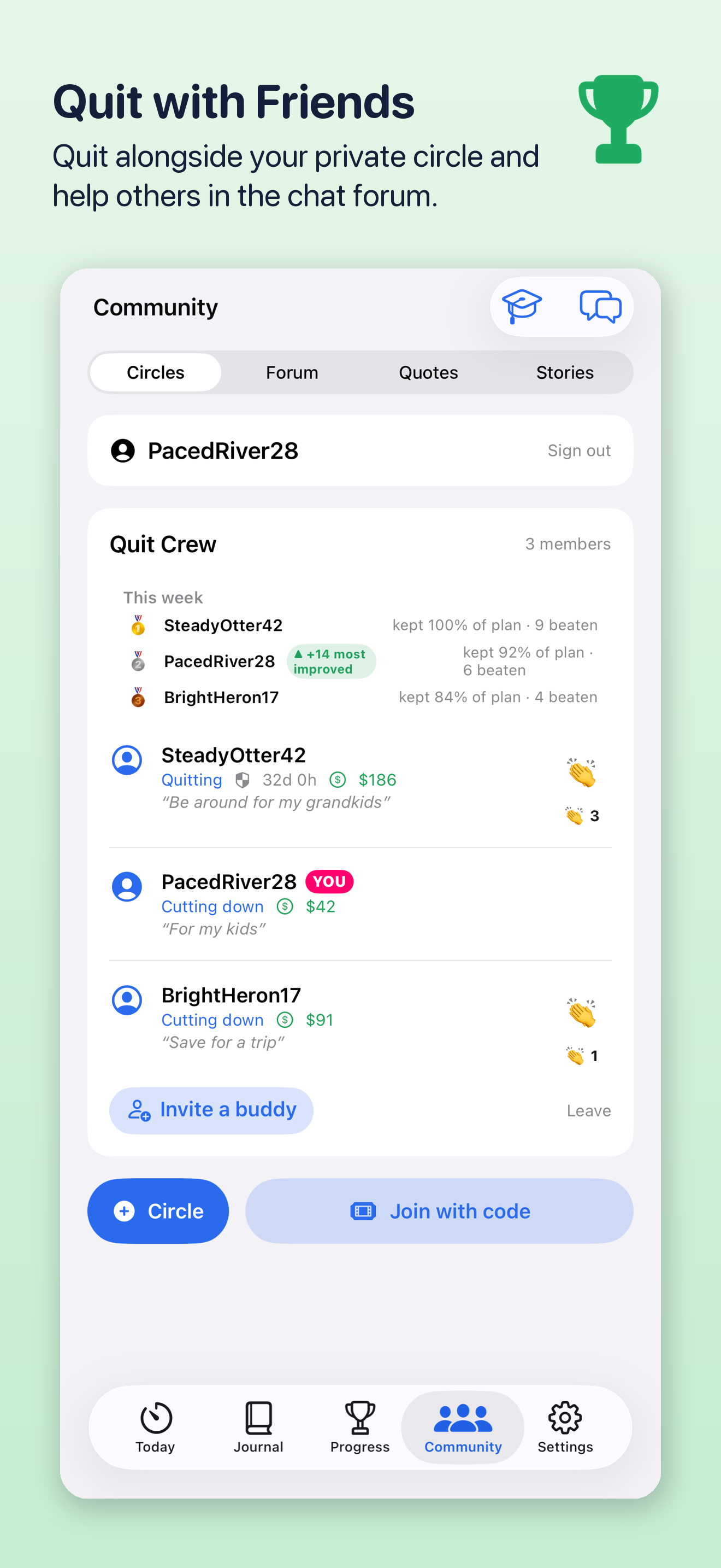 Puff Pacer: Quit Smoking, Vape