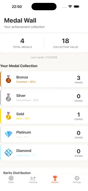 Year Goal Progress screenshot 3