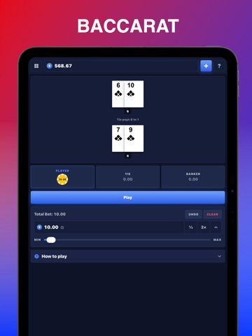 Orbit Casino iPad screenshot