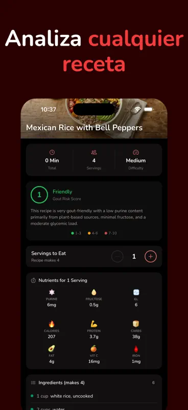 Gota: Brote y Dieta - Urica screenshot 7 of 7