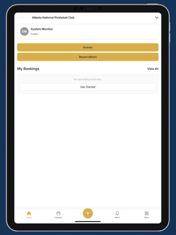 Atlanta National Pickleball iPad screenshot