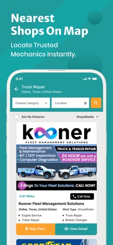 Online Road Services Screenshot 3 of 5