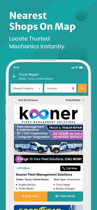 Online Road Services Screenshot 3 of 5