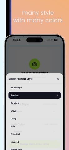 Haircuts Ai screenshot