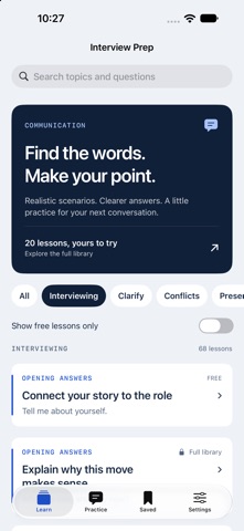 Interview Prep: Communication screenshot 1