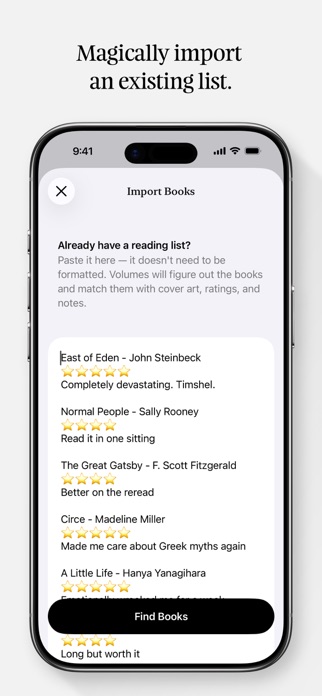 Volumes – Book Tracker Screenshot 3 of 6