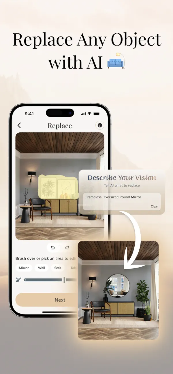 #3. AI Interior Design ~ AmazeHome (iOS) By: AI Chat AI Assistant Ltd