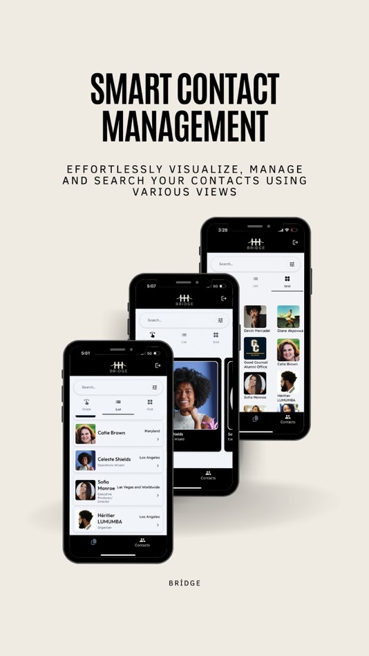 #5. BRiDGE: Smart Contact Book (iOS) 由: The Bridge App, Inc