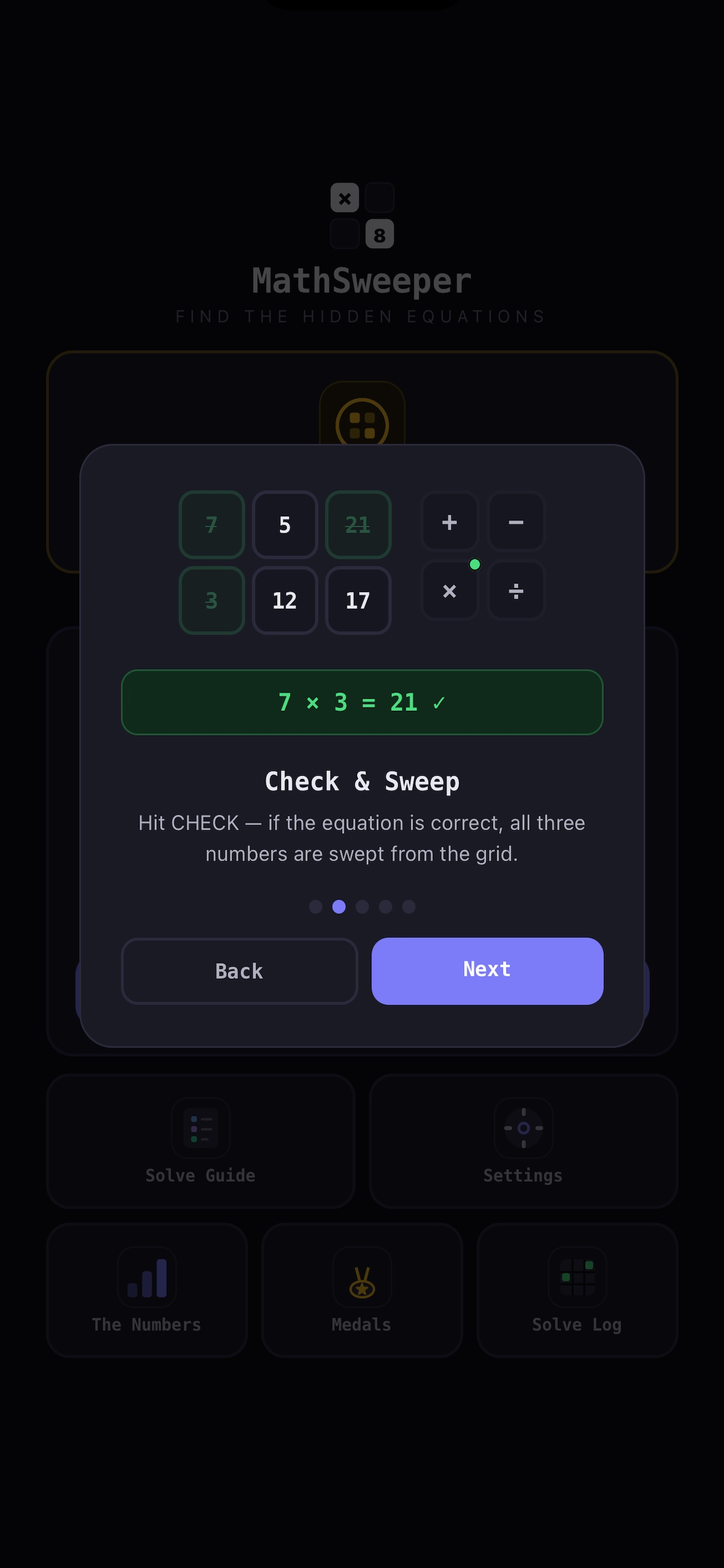 MathSweeper