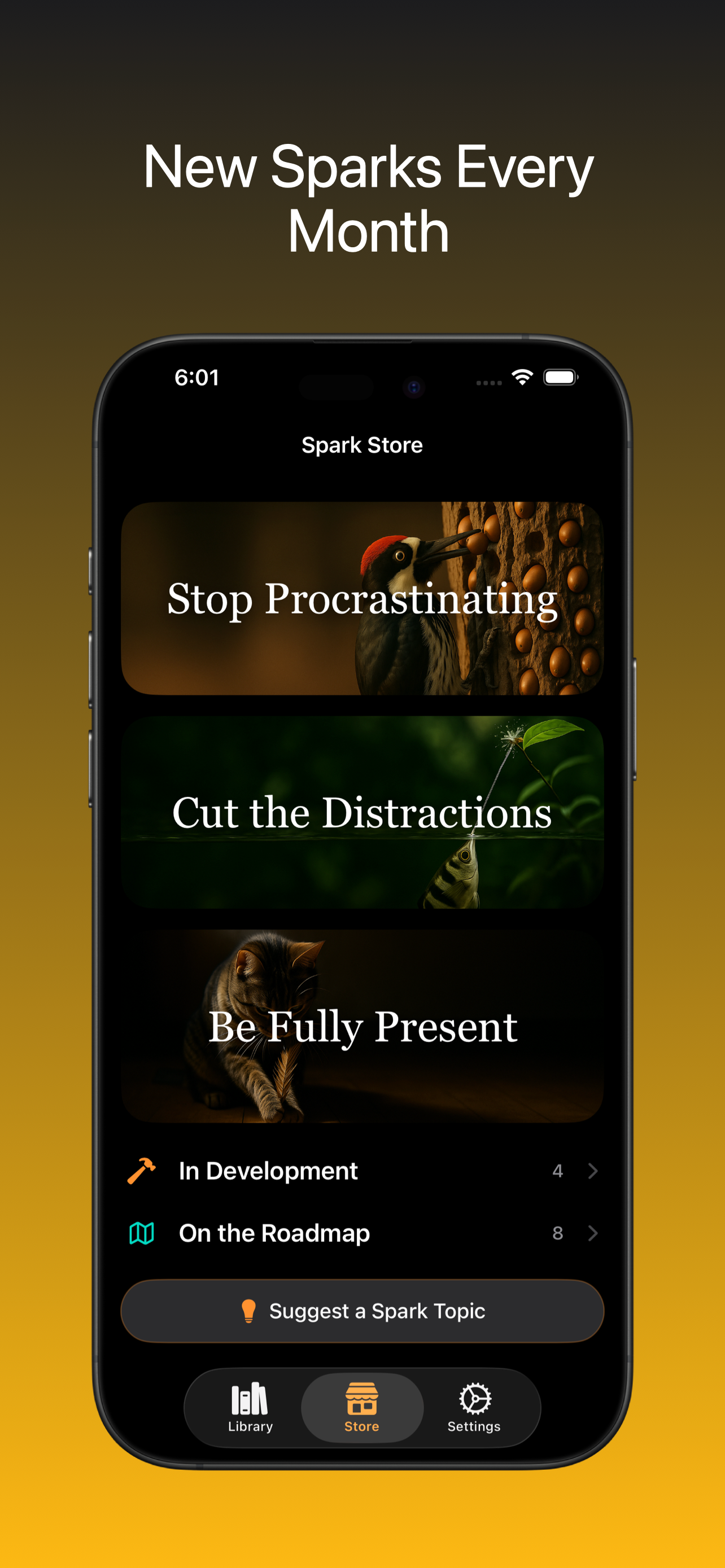 Sparked: Daily Habit Coach screenshot 7