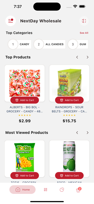 NextDay Wholesale Screenshot 1 of 5