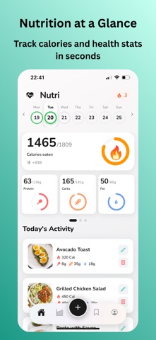 NutriSnap AI: Calorie Tracker Screenshot 2 of 5