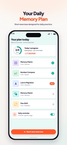 Every Memory App iPhone screenshot