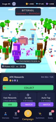 Voxel Craft: Idle RPG screenshot 3