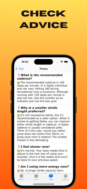 Cadence coach: jogging help screenshot 3