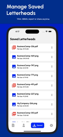 Letterhead Maker App Screenshot 5 of 6