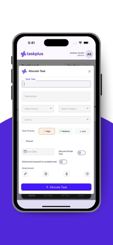 TaskPlus-Productivity Pro Max iPhone screenshot
