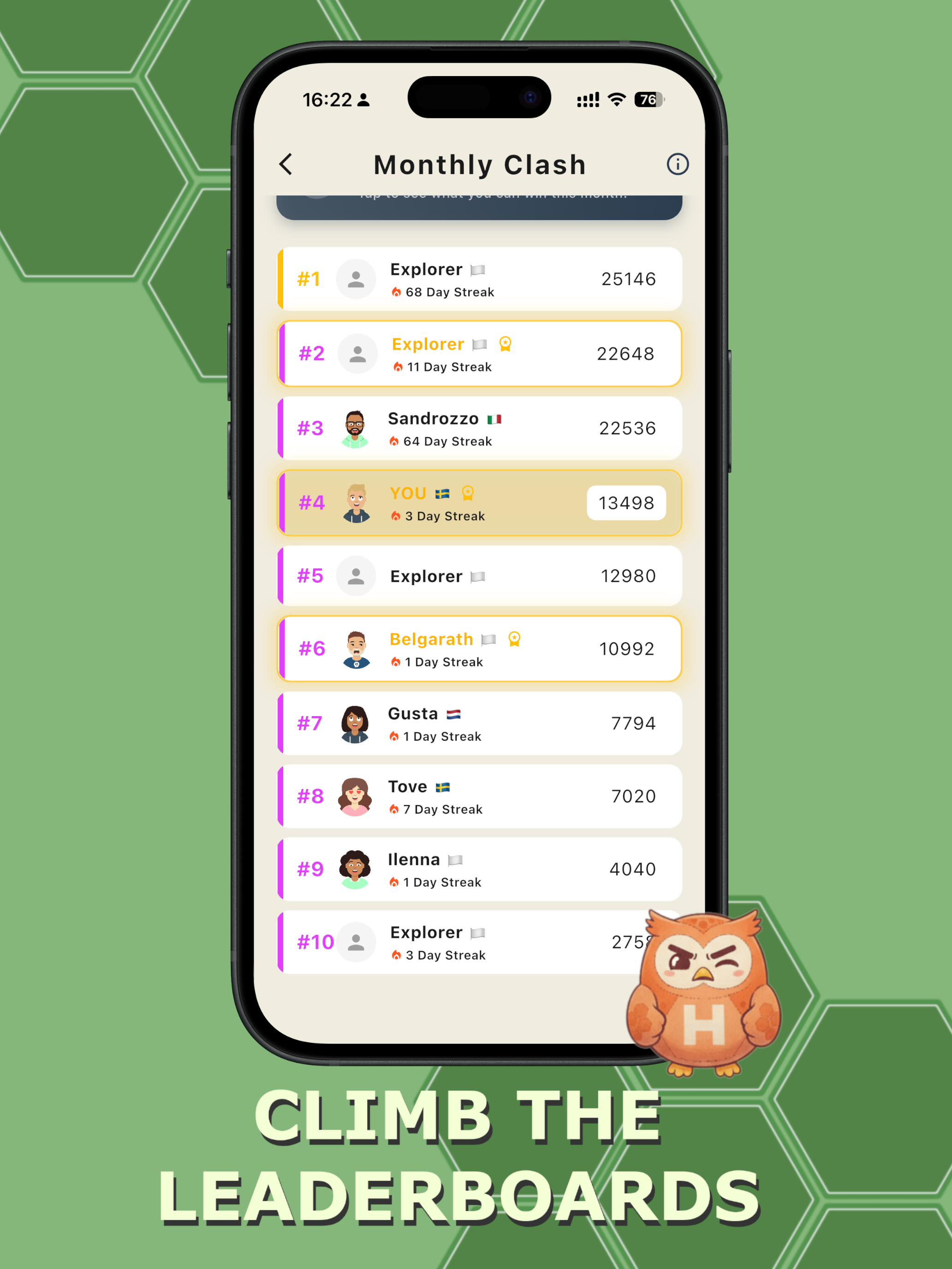 HexPath: Word Chain Puzzle