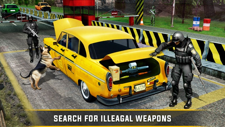 Border Patrol Police Games 3D screenshot-3