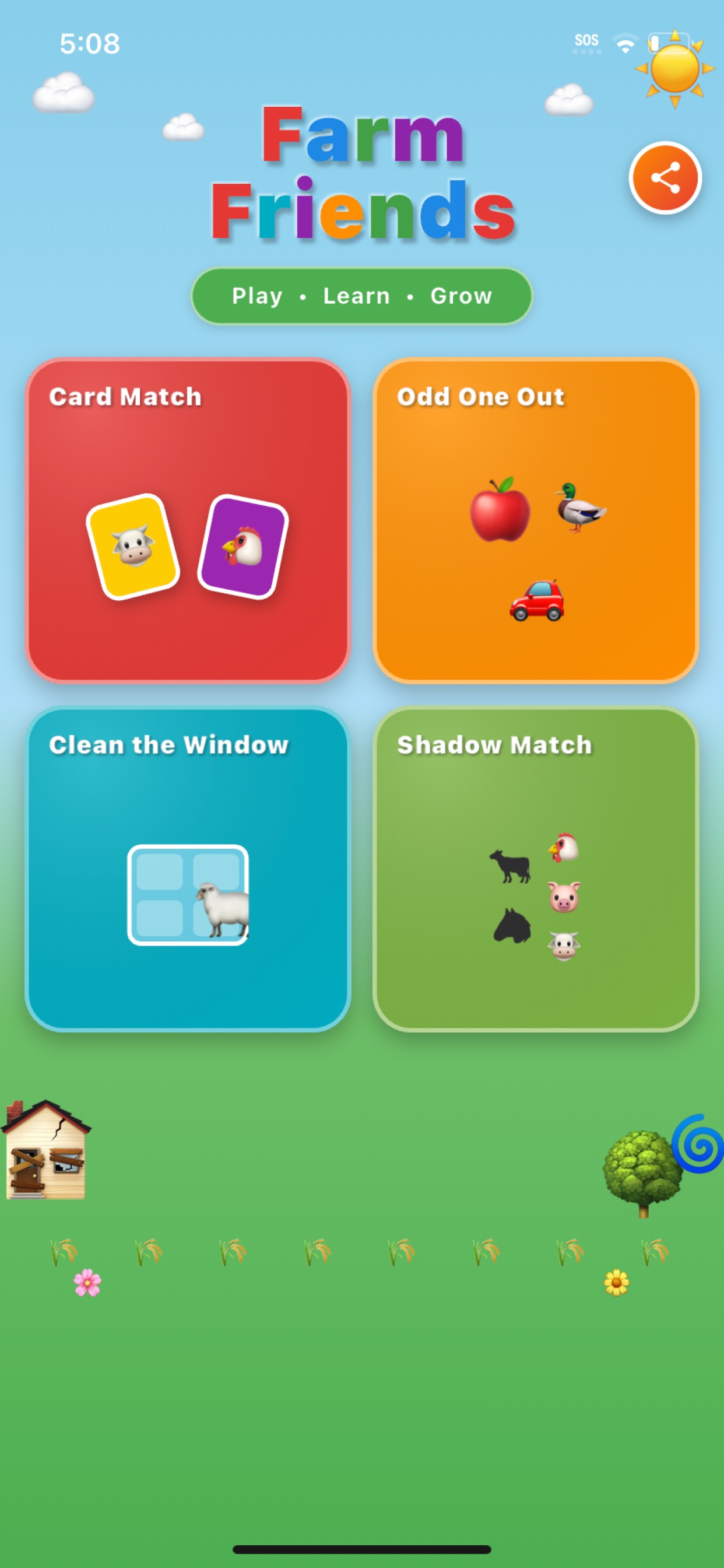 Screenshot 1 of Tiny Farm Friends
