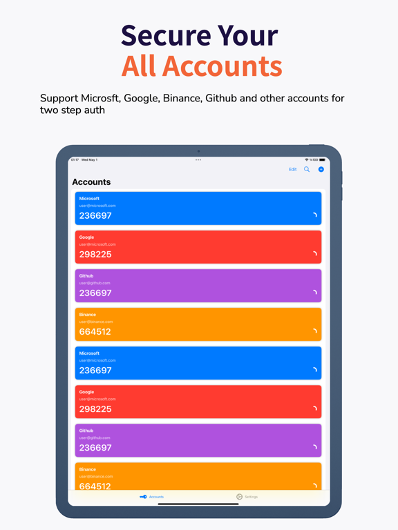 Screenshot #4 pour Authenticator 2fa ‏