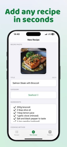 Recipe Keeper: Cooking Diary Screenshot 2 of 4