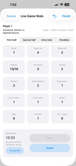 Football.Stats screenshot 1