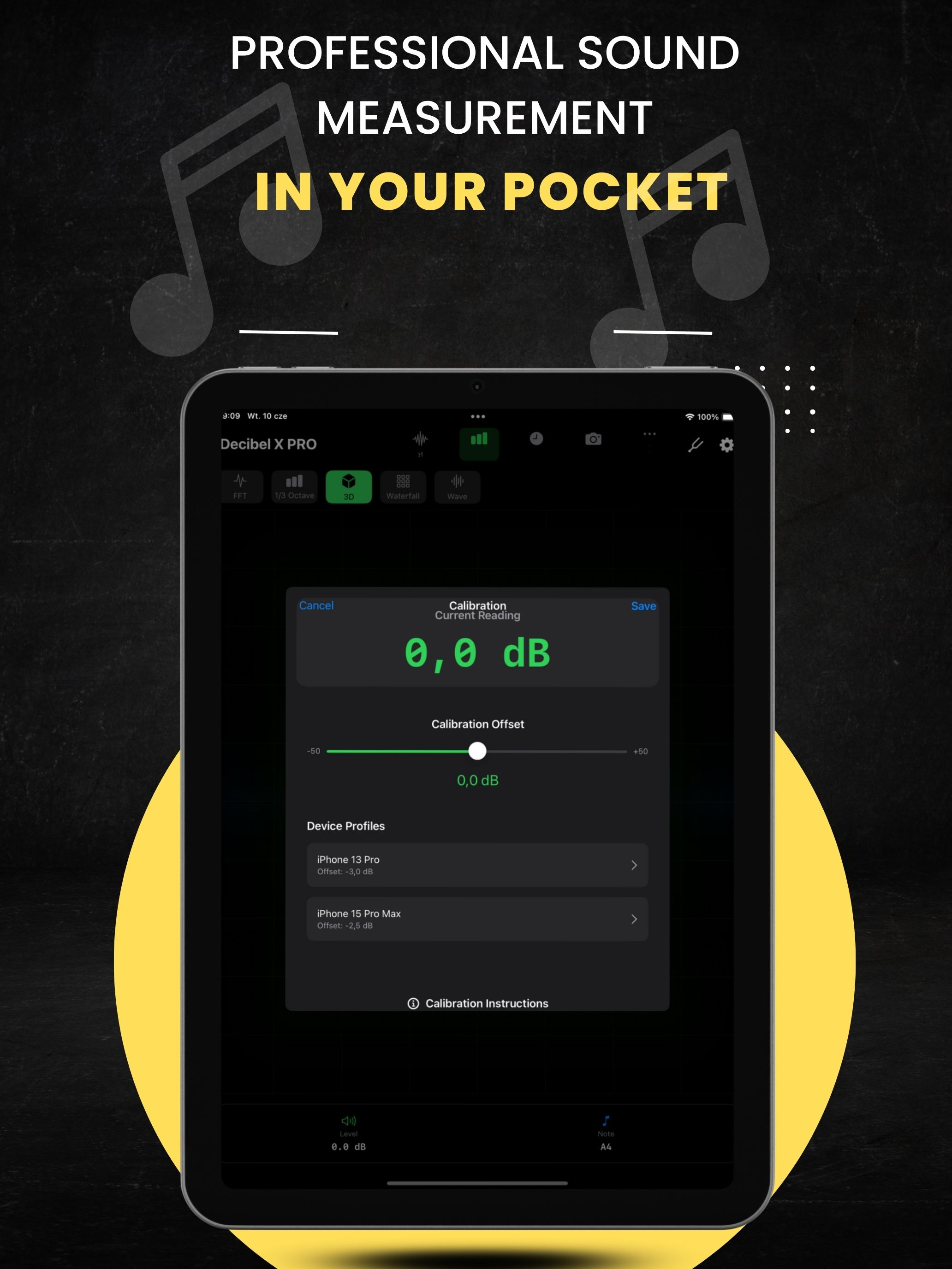 Decibel X PRO - dB Sound Meter