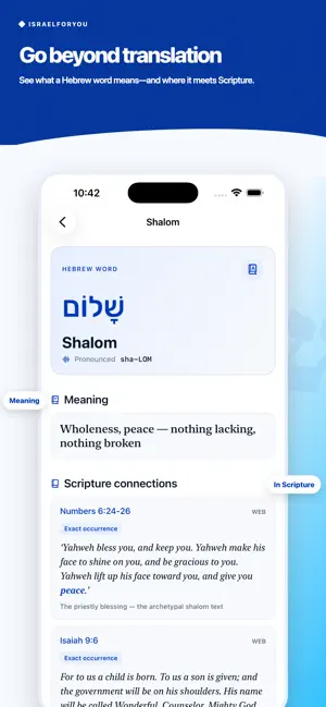 IsraelForYou: Biblical Hebrew screenshot 2