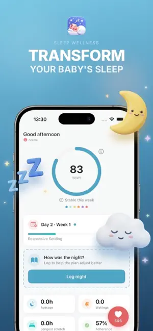 Nunu: Baby Sleep Coach & Plan screenshot 1