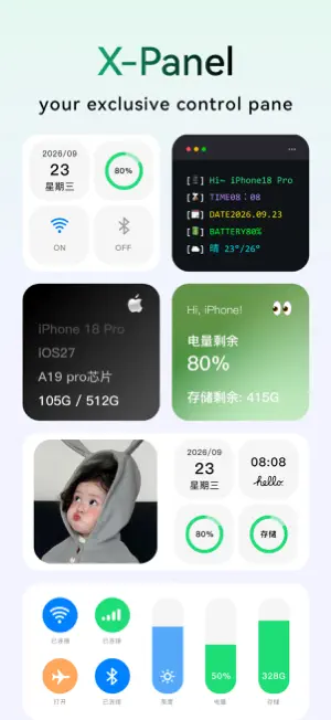 iWidget - Live Wallpaper Theme screenshot 2