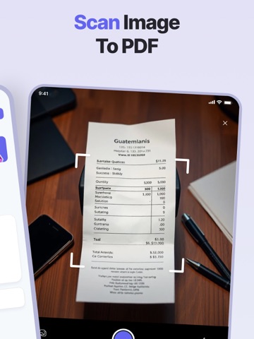 Photo to PDF Converter-Scanner iPad screenshot