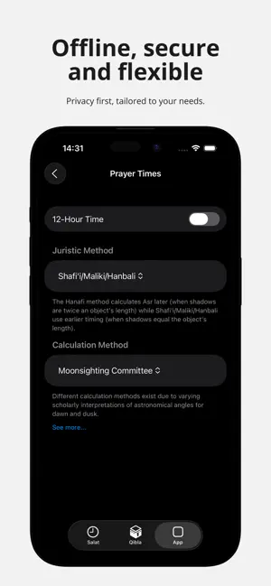 Salat: Prayer Times and Qibla screenshot 4