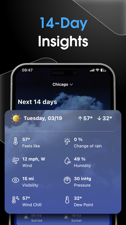 #5. Weather Plus: Radar & Forecast (iOS) 由: AvnTech Inc.