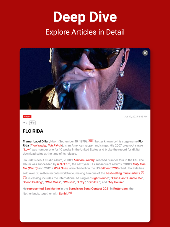 Flo Rida My House iPad screenshot 3 - Social Networking app