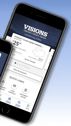 Visions FCU Mobile screenshot 2