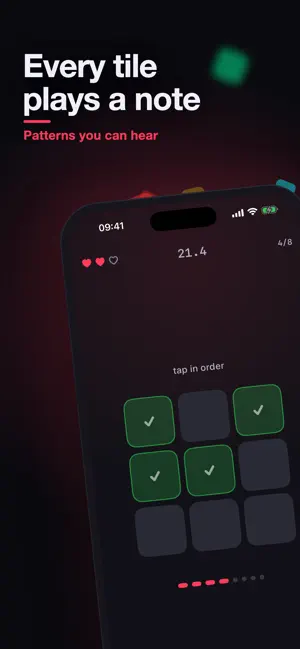 Memotap: Sequence Memory Game screenshot 2