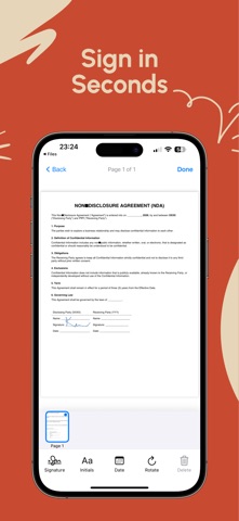 SignThis – Sign Docs & PDF Screenshot 4 of 5