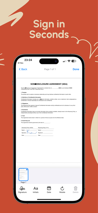 SignThis – Sign Docs & PDF Screenshot 4 of 5