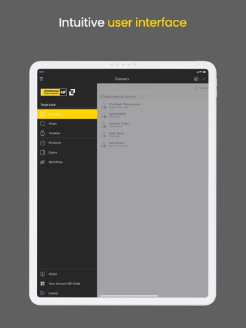 Zeppelin Remote Service iPad screenshot