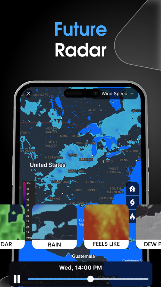 #7. Weather Plus: Radar & Forecast (iOS) 由: AvnTech Inc.
