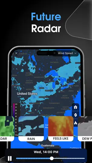 Weather Plus: Radar & Forecast iPhone Screenshot 7