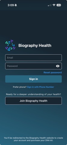 Biography Health Screenshot 1 of 8