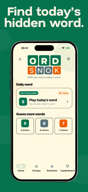 Ordsnok: Guess the Word screenshot 1