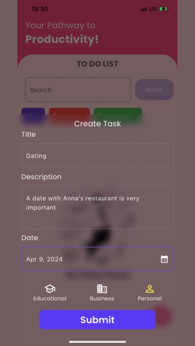 TaskBliss Screenshot