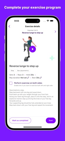 WTA PhysiApp Screenshot 1 of 6
